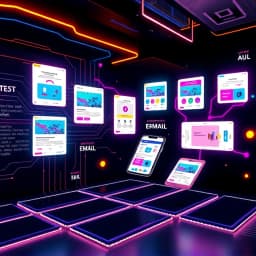 Test Email HTML Template icon