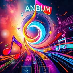 Text Album Cover Generator icon