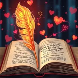 Text Generator for Romantic Dialogue Writing icon