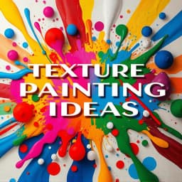 Texture Painting Ideas on Canvas icon