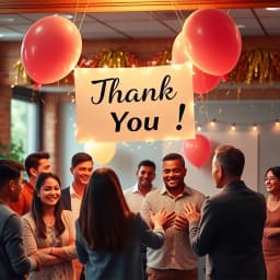 Thank You Message Generator for Colleagues When Leaving Company icon