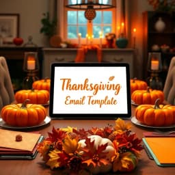 Thanksgiving Email Template icon
