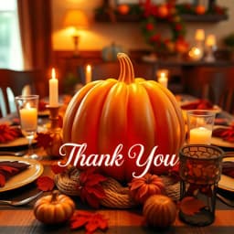 Thanksgiving Thank You Email Template icon