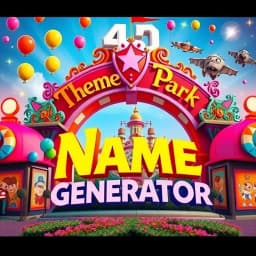 Theme Park Name Generator icon