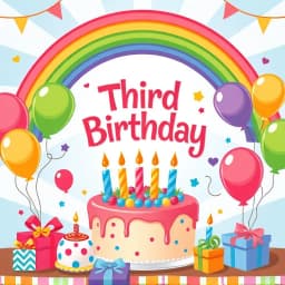 Third Birthday Party Ideas icon