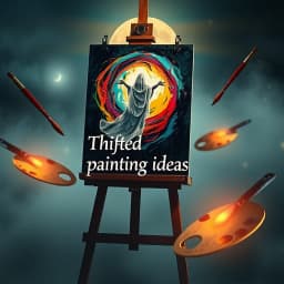 Thrifted Ghost Painting Ideas icon