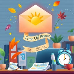 Time Off Request Email Generator icon