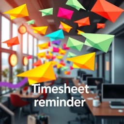 Timesheet Reminder Email Template icon