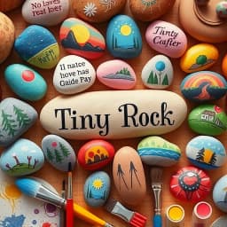 Tiny Rock Painting Ideas icon