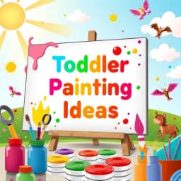 Toddler Painting Ideas on Canvas icon