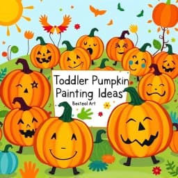 Toddler Pumpkin Painting Ideas icon