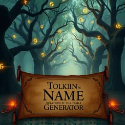 Tolkien Name Generator icon