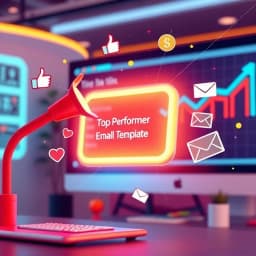 Top Performer Email Template icon