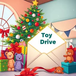 Toy Drive Email Template icon