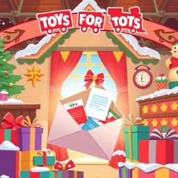 Toys for Tots Email Template icon