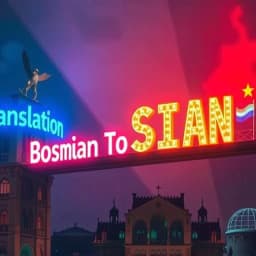 Translation Bosnian to English icon