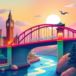 Translation English to Korean icon