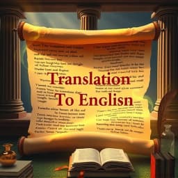 Translation Latin to English icon