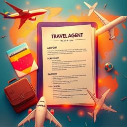 Travel Agent Resume Generator icon
