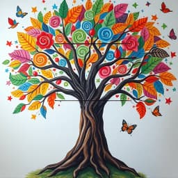Tree Wall Painting Ideas icon