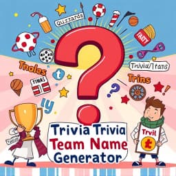Trivia Team Name Generator icon