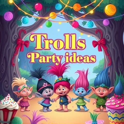 Trolls Party Ideas featured image