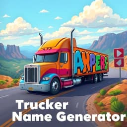 Trucker Name Generator icon