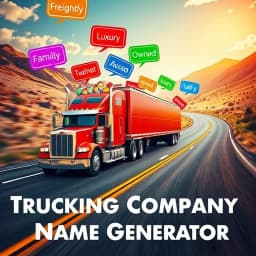Trucking Company Name Generator icon