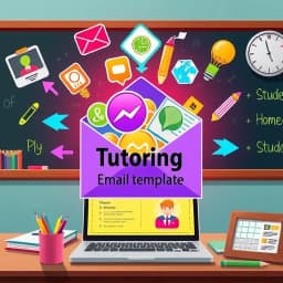 Tutoring Email Template icon