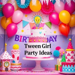 Tween Girl Birthday Party Ideas icon
