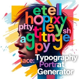 Typography Portrait Generator icon