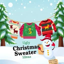Ugly Christmas Sweater Ideas icon