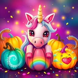 Unicorn Pumpkin Painting Ideas icon