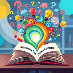 Unique Debate Topics Generator icon