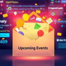 Upcoming Events Email Template icon