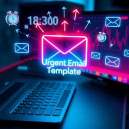 Urgent Email Template icon