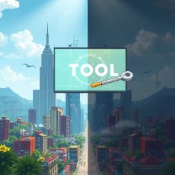 Utopian And Dystopian Story Generator icon