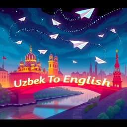 Uzbek To English Generator icon