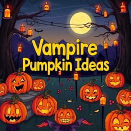 Vampire Pumpkin Painting Ideas icon