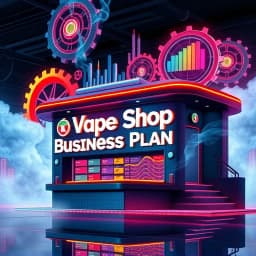 Vape Shop Business Plan icon