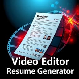 Video Editor Resume Generator icon