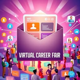 Virtual Career Fair Email Template icon