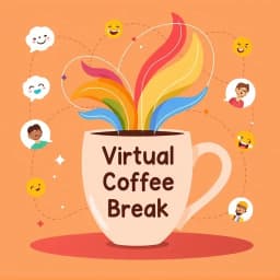 Virtual Coffee Break Invitation Email Template icon