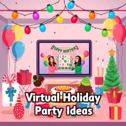 Virtual Holiday Party Ideas icon