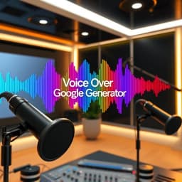 Voice Over Google Generator icon