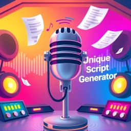 Voice Over Unique Script Generator icon