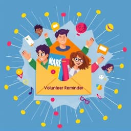 Volunteer Reminder Email Template icon