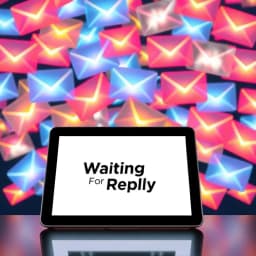 Waiting for Reply Email Template icon