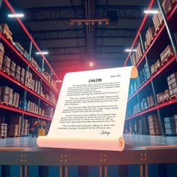 Warehouse Manager Cover Letter Generator icon