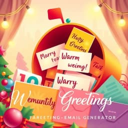 Warm Greetings Email Generator icon